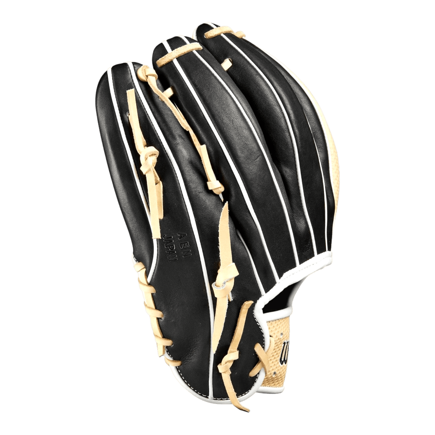 Wilson A2K 11.75” WBW1013751175 I-Web Black Blonde Infield Glove - CustomBallgloves.com