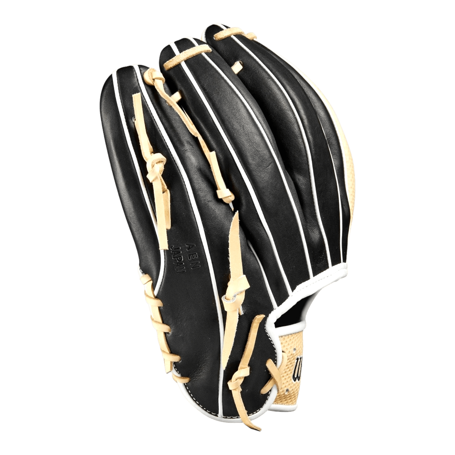 Wilson A2K 11.75” WBW1013751175 I-Web Black Blonde Infield Glove - CustomBallgloves.com