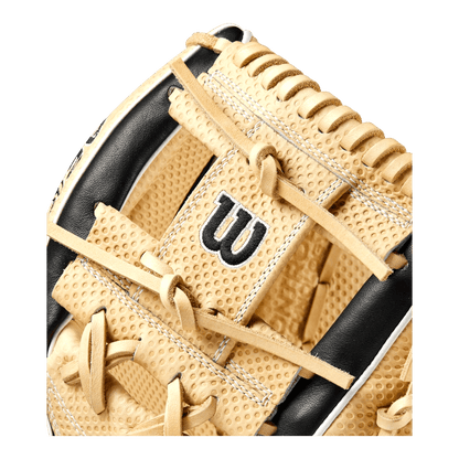 Wilson A2K 11.75” WBW1013751175 I-Web Black Blonde Infield Glove - CustomBallgloves.com