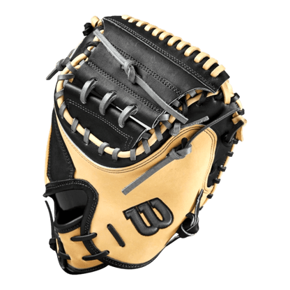 Wilson A2K 33.5” WBW101383335 Blonde Black Catchers Mitt - CustomBallgloves.com