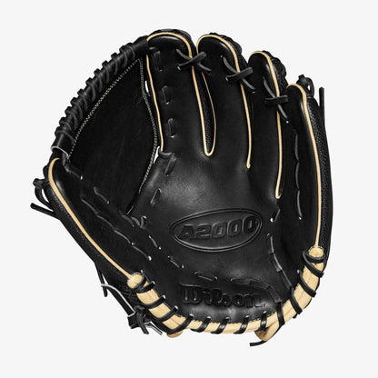 Wilson B23SS A2000 12” Pitcher Black Blonde Glove - CustomBallgloves.com